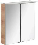 Fackelmann Spiegelschrank B.Perfekt Asteiche 60 cm mit Softclose T&uuml;ren