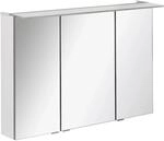 Fackelmann Spiegelschrank B.Perfekt Wei&szlig; 100 cm mit Softclose T&uuml;ren
