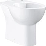 Grohe Stand-WC-Kombination mit waagerechtem Abgang Bau Keramik sp&uuml;lrandlos