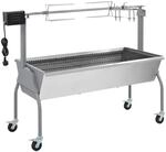 vidaXL Spanferkelgrill Metzgergrill mit Elektrischem Antrieb 40236