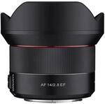 Samyang Objektiv 8008 Af 14Mm F2,8 Ef Canon Ef 116,6&deg; Spiegel Vollformat &...