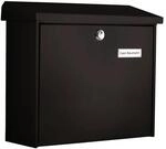 Burg W&auml;chter Briefkasten Comfort 913 Schwarz