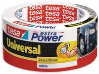 Tesa Extra Power Universal Weiß 25 m x 50 mm