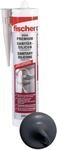 Fischer Sanit&auml;rsilicon DSSA Anthrazit 310 ml