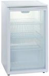 PKM Glast&uuml;r-K&uuml;hlschrank GKS102 Wei&szlig; EEK: F