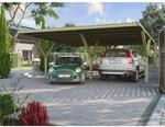 WEKA Y-Doppelcarport BxT: 592 cm x 606 cm