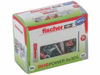 Fischer Dübel DuoPower Ø 6 mm x 30 mm S LD mit Schraube