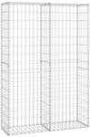 vidaXL Steinkorb Gabione mit Deckeln Verzinkter Draht 150x100x30 cm 141042