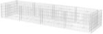 vidaXL Gabionen-Hochbeet Stahl 360x90x50 cm 142555