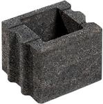 Diephaus Mauer Canta Halbstein Quarzit 25 x 25 x 20 cm
