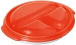 Rotho Mikrowellenteller Micro Clever 0,75, Papaya
