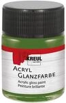 Kreul Acryl Farbe Gl&auml;nzend Olivgr&uuml;n 50 ml
