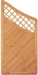 T & J Sichtschutzzaun Classico mit Rankgitter Douglasie 90 x180/140