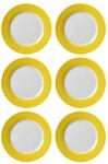 Ritzenhoff & Breker DOPPIO Dessertteller 20 cm 6er Set Gelb