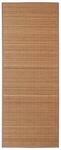 vidaXL Rechteckig Brauner Bambusteppich 80 X 300 Cm 602056
