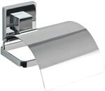 Wenko Vacuum-Loc&reg; Toilettenpapierhalter Cover Quadro Edelstahl