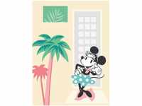 Komar Wandbild Minnie Mouse Palms 30 x 40 cm