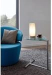 Eglo Tischleuchte Pasteri 1-flammig Nickel-Grau matt Touch E27 40W