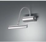 Trio LED-Wandleuchte Curtis Nickel matt Dimmer und Flexarm