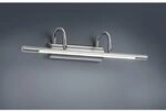 Trio LED-Bilderleuchte Cuadro Nickel matt