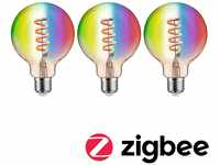 Paulmann Smart Home Zigbee 3.0 LED Leuchtmittel E27 Globe Filament G95 3x470 lm
