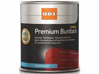 OBI Premium Buntlack Tribrid Rubinrot seidenmatt 750 ml