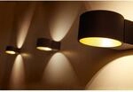 Trio LED-Wandleuchte Lacapo