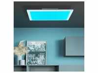 Brilliant LED-Deckenaufbau-Paneel Abie 40 cm x 40 cm mit RGB-Farbsteuerung Weiß