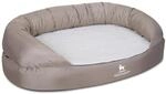 Knuffelwuff Hundebett Jessy Orthop&auml;disch Kunstleder XXL 135 x 85cm Beige