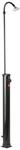 Gre Solardusche Schwarz aus PVC 9, Schwarz