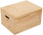 Kesper Allzweckkiste Kiefer mit Deckel 8,4,