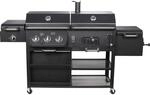 El Fuego Kombigrill Arizona 3 Brenner und Seitenbrenner Schwarz