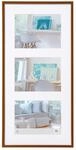 walther design New Lifestyle Galerie Kunststoffbilderrahmen 3x 13x18 cm Bronze KV338J