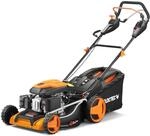 FUXTEC Benzin Rasenm&auml;her FX-RM5196PRO 50 cm Schnittbreite 60 L Fangkorb 4in1 M&auml;her