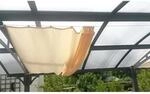 Floracord Vierecksonnensegel Elfenbein 330 cm x 140 cm