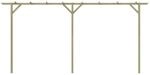vidaXL Gartenpergola 400x40x205 cm Holz