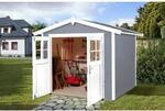 weka Gartenhaus 224 Gr.2, grau, 21 mm, DT