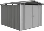 Biohort Metall-Ger&auml;tehaus Panorama Quarzgrau 7,6 m&sup2;