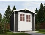 weka Gartenhaus 218 Gr.1, 28 mm, Satteldach mit wekaLine, anthrazit, DT