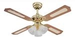 WESTINGHOUSE Deckenventilator Princess Trio 105 cm Messing poliert mit Beleuchtung