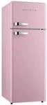 Wolkenstein Retro-K&uuml;hl-Gefrierkombination GK212.4RT Pink