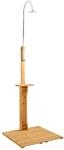vidaXL Gartendusche Holz 40857