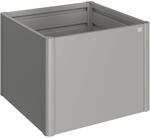 Biohort Hochbeet Metall Quarzgrau-Metallic 77 cm x 102 cm x 102 cm