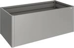 Biohort Hochbeet Metall Quarzgrau-Metallic 77 cm x 201 cm x 102 cm