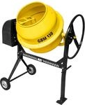 G&uuml;de Betonmischer GBM 130 Gelb-Schwarz