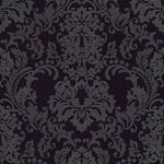 Bricoflor Neobarock Tapete in Grau und Schwarz Ornament Tapete im Eleganten Stil