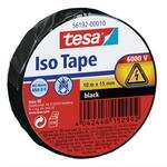 Tesa Iso Tape Schwarz 10 m x 15 mm