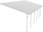 Palram - Canopia Terrassen&uuml;berdachung Feria Wei&szlig; 4x10.31