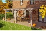 Skan Holz Terrassen&uuml;berdachung Rimini 648 cm x 250 cm Douglasie