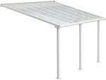 Palram - Canopia Olympia 3 x 4.3 Terrassen&uuml;berdachung Wei&szlig; klar